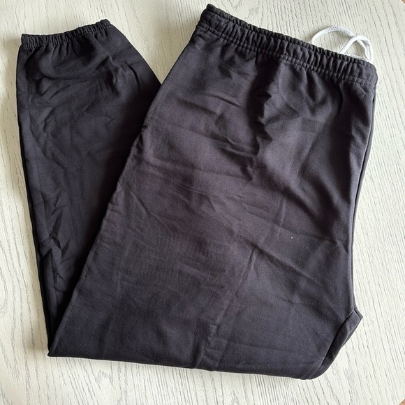 2 Fruit of Looms black bottoms sweatpants size 4XL new with tags - Picture 1 of 8